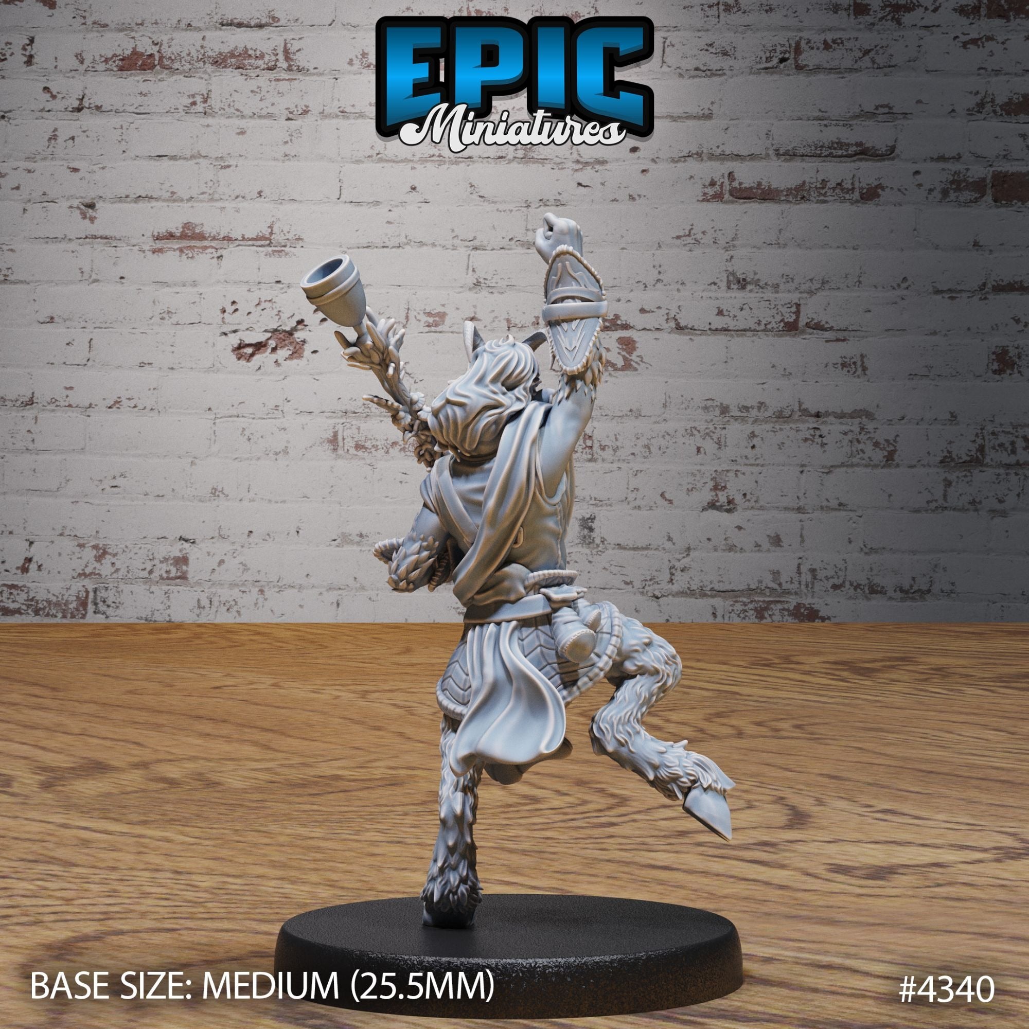 Satyr - 3d Printed by Epic Miniatures