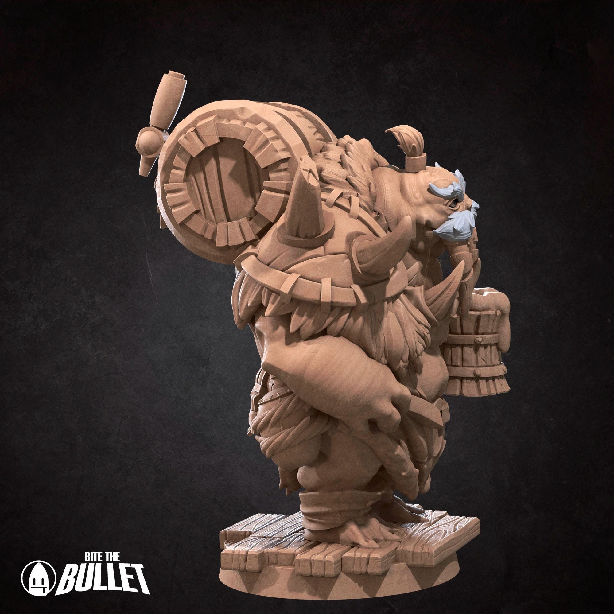 Walrus Mead Vendor - 3d Printed Miniature by Bite the Bullet