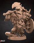 Owlfolk Barbarian - 3d Printed Miniature by Bite the Bullet