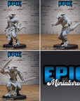 Lizardfolk Thug - 3d Printed by Epic Miniatures