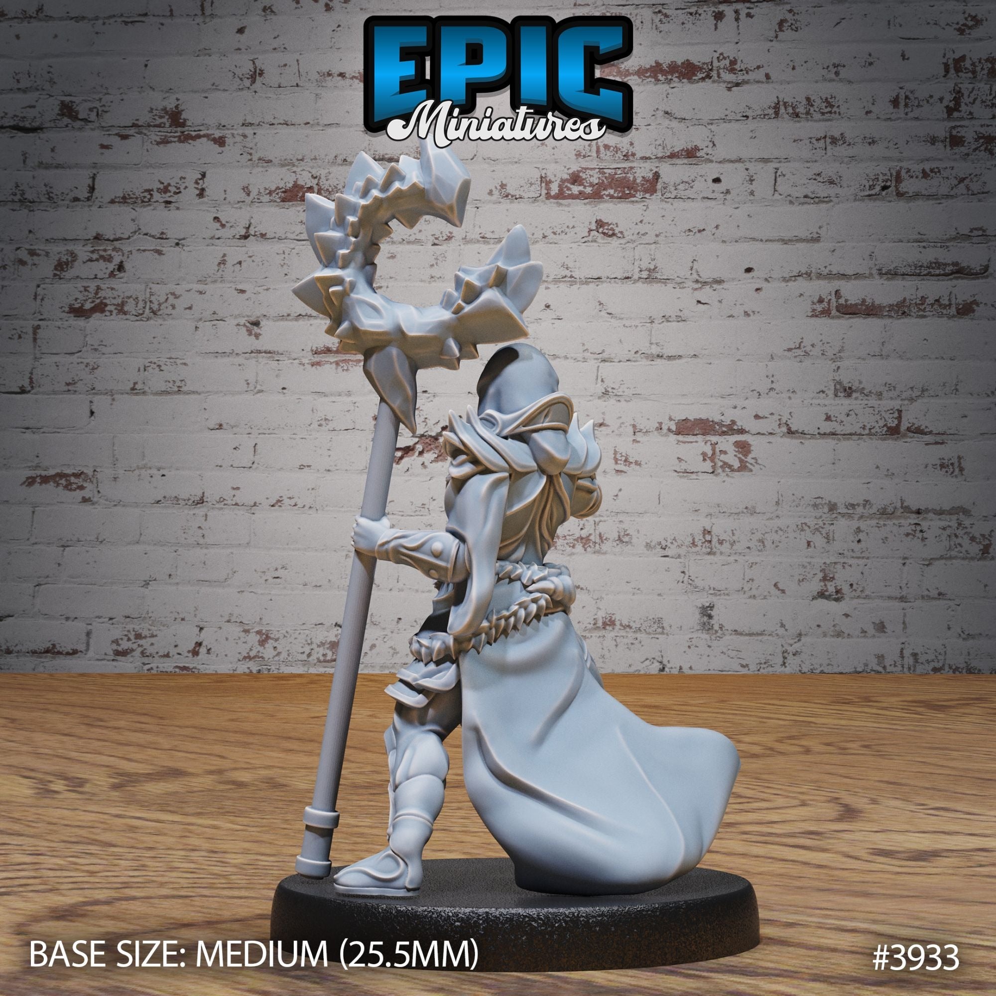 Guild Sorcerer - 3d Printed by Epic Miniatures