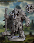 Luxor, Bulwark of the Order - Elephorim Ivory Sentinels - 3d Printed Miniature sculpted by Artisan Guild