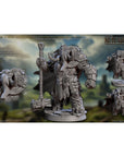 Luxor, Bulwark of the Order - Elephorim Ivory Sentinels - 3d Printed Miniature sculpted by Artisan Guild