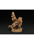 Samurai Celestial, Komainu Mount - Chosen of the Kami - 3d Printed Miniature by Dragon Trappers Lodge