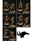 Dregborn Thrall - Blightergast Reanimators - 3d Printed Miniature by Battle Yak Miniatures