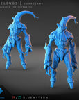 Guardians - Treelings - 3d Printed Miniature Sculpted by Blue Wyvern