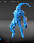 Guardians - Treelings - 3d Printed Miniature Sculpted by Blue Wyvern