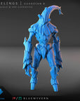 Guardians - Treelings - 3d Printed Miniature Sculpted by Blue Wyvern