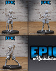 Safari Fighter Player Character - 3d Printed Miniature Sculpted by Epic Miniatures