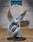 Planetar Angel - 3d Printed Miniature Sculpted by Epic Miniatures