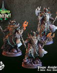 Plague Knights - 3d Printed Miniature by Crippled God Foundry