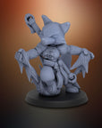 Fox Fire Druid - 3d Printed Miniature by DiceHeads