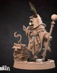 Harengon Wizard - 3d Printed Miniature by Bite the Bullet