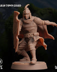 Titaran Town Guard - 3d Printed Miniature by Arcane Minis