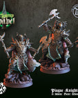 Plague Knights - 3d Printed Miniature by Crippled God Foundry