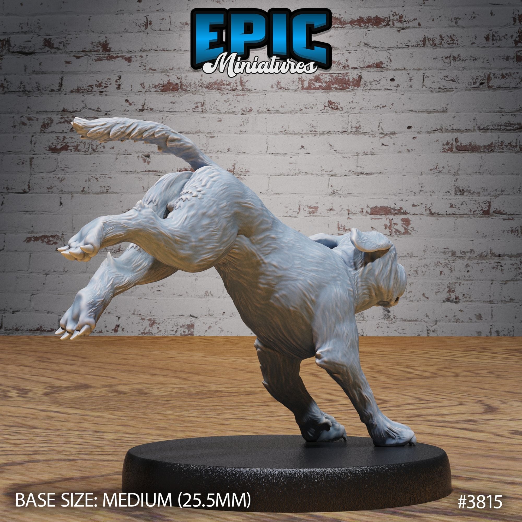 Raid Dog - 3d Printed by Epic Miniatures