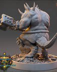 Zarnok Vigo - Goreborn of Carcass Hollow - 3d Printed Miniature sculpted by Daybreak Miniatures