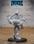 Torch Knight - 3d Printed Miniature Sculpted by Epic Miniatures