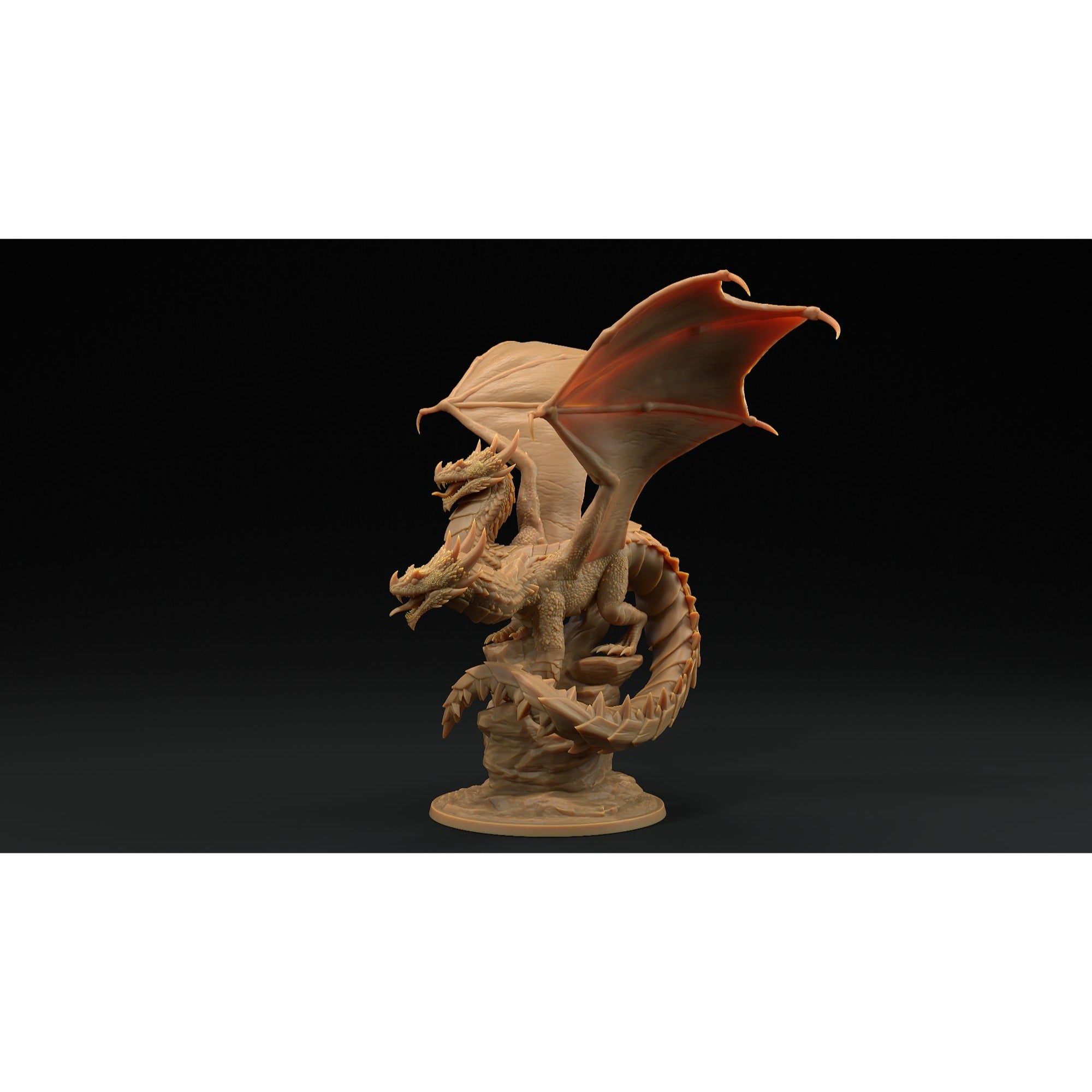 Viperwing Dragon Adult - 3d Printed Miniature by Dragon Trappers Lodge