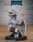 Blue Dragon Wyrmling - 3d Printed by Epic Miniatures