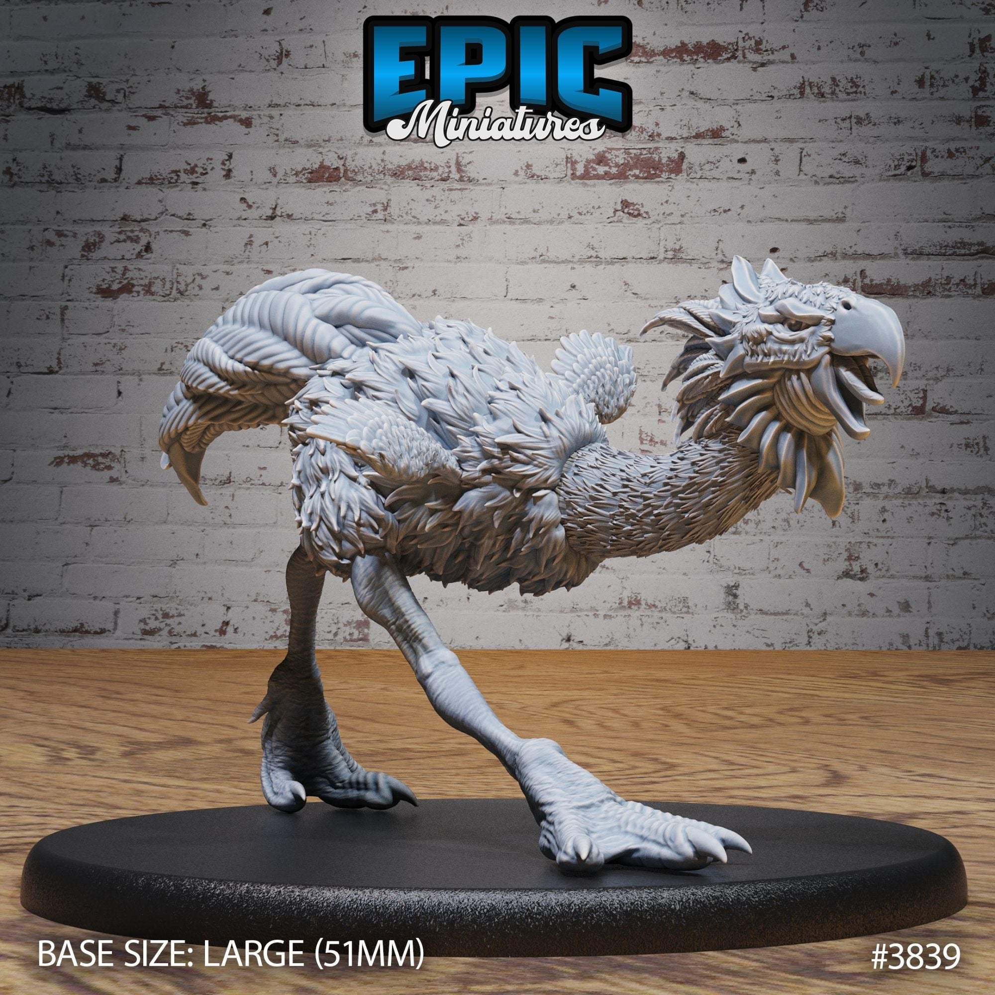 Terror Bird - 3d Printed by Epic Miniatures