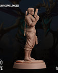 Human Gunslinger - Tomb of Extinction - 3d Printed Miniature by Arcane Minis