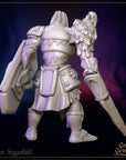 William Sugarfield, Frosting Knight - 3d printed Miniature by Great Grimoire