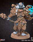 Worgen Druid - 3d Printed Miniature by Bite the Bullet