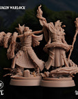 Sahuagin Warlock - 3d Printed Miniature by Arcane Minis