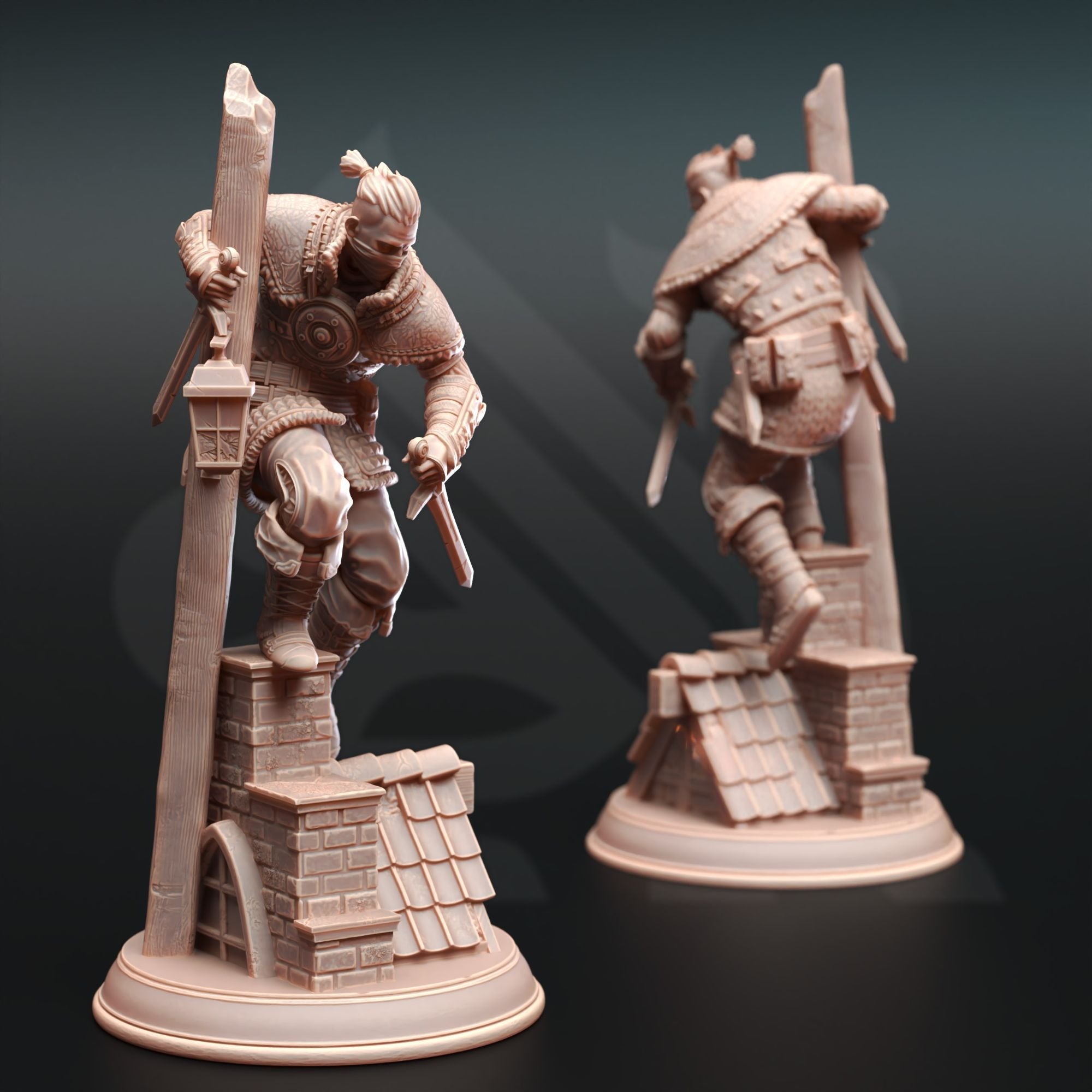 Dusty Dirks Bandits - 3d Printed Miniature by DM Stash