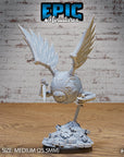 Clockwork Mono-Drone - 3d Printed Miniature Sculpted by Epic Miniatures