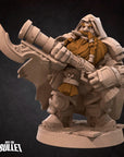 Dwarf Rifleman - 3d Printed Miniature by Bite the Bullet