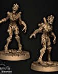 Dregborn Thrall - Blightergast Reanimators - 3d Printed Miniature by Battle Yak Miniatures