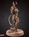 Fiona, Tiefling Illusionist Thief - 3d Printed Miniature by Bite the Bullet