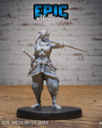 Dark Kunoichi - 3d Printed by Epic Miniatures