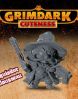 Inquisitor Clousseau - 3d Printed Chibi Grimdark Cuteness Miniature