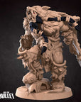 Orc Barbarian - 3d Printed Miniature by Bite the Bullet