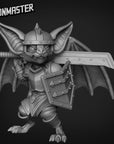 Heavy Metal Bats - 3d Printed Miniature by Goon Master Games