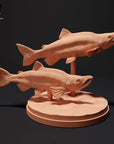 Sockeye Salmon - 3d Printed 1/24 Scale Miniature by Animal Den