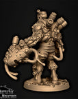 Wargast Bile-Spewer - Blightergast Reanimators - 3d Printed Miniature by Battle Yak Miniatures