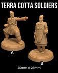 Terra Cotta Soldiers - 3d Printed Miniature by Dragon Trappers Lodge