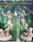 Drakara, the Spear Maiden - 3d Printed Miniature Sculpted by RKS3D