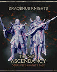 Draconus Knights - 3d Printed Miniature Sculpted by Saga Miniatures