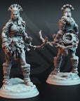 Strika, Ranger of the Frozen Wastes- 3d Printed Miniature by DM Stash