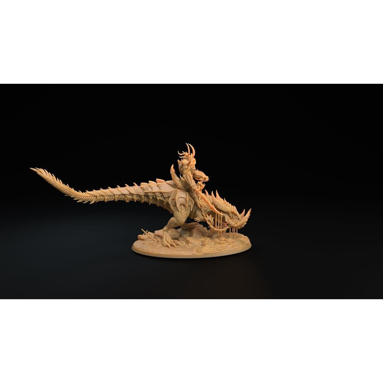 Immolator, Fiends of Incandriox - 3d Printed Miniature by Dragon Trappers Lodge