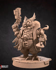 Owlfolk Artificer / Blacksmith - 3d Printed Miniature by Bite the Bullet