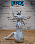 Naga Death Envoy - 3d Printed Miniature Sculpted by Epic Miniatures