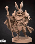 Harengon Cleric - 3d Printed Miniature by Bite the Bullet