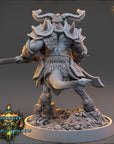 Krythar Maelkor - Goreborn of Carcass Hollow - 3d Printed Miniature sculpted by Daybreak Miniatures