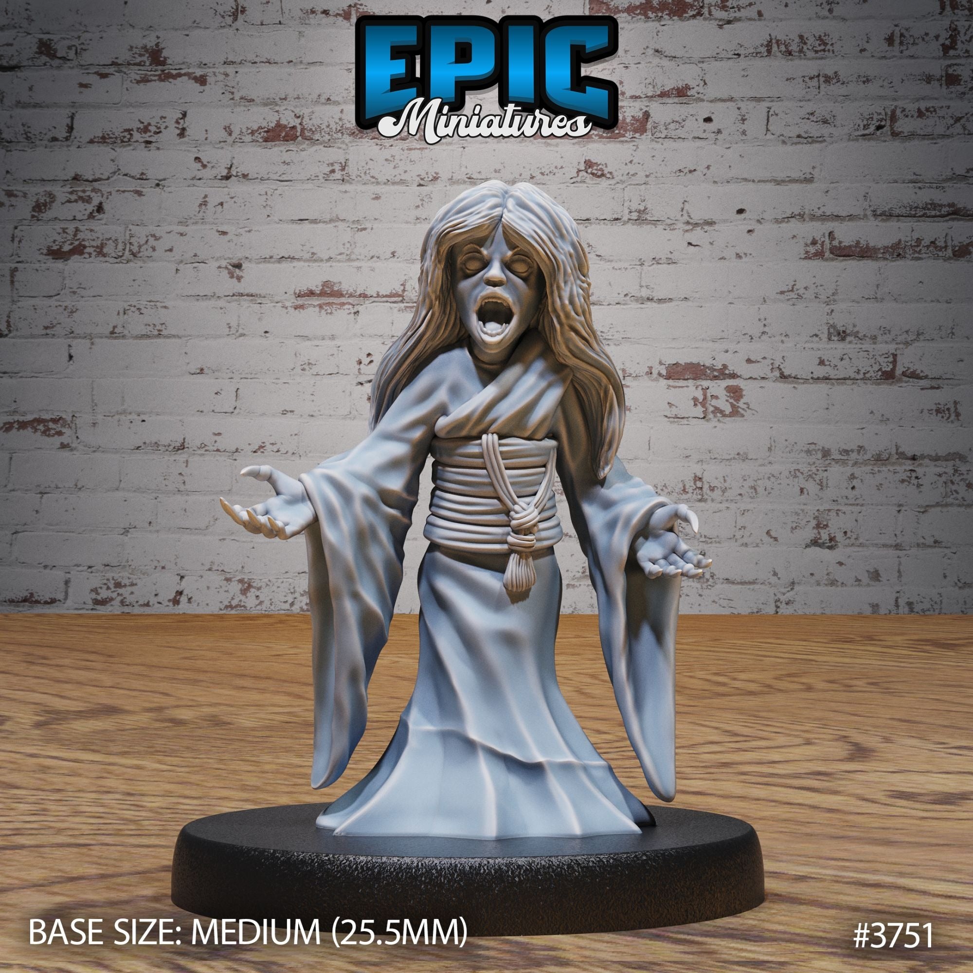 Ghost Girl - 3d Printed by Epic Miniatures